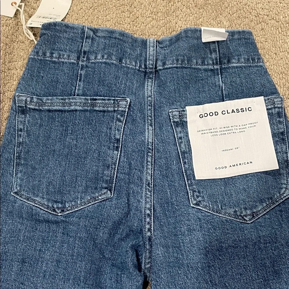 Good American High Rise Blue Jeans - Picture 5 of 8